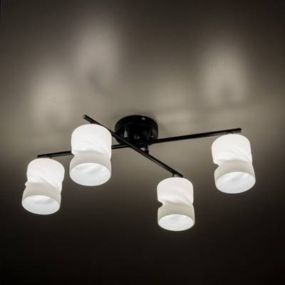 Citilux Нильс CL132145 Люстра потолочная Чёрная