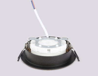 Светильник встраиваемый поворотный точечный TN51914 BK/GD черный/золото GX53 max 12W D115*23