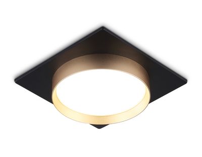 Светильник встраиваемый TN5232 BK/GD черный/золото GX53 max 12W 110*110*35