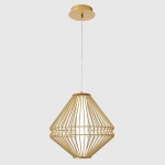 Светильник подвесной Crystal Lux CUADRA SP15W LED GOLD 0450/215