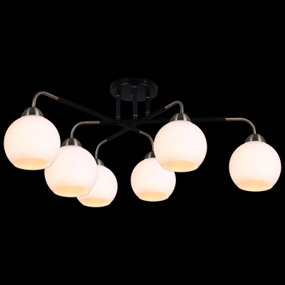 IL0252-6CSQ-79 BK AB светильник потолочный ILLUMICO, E27х6