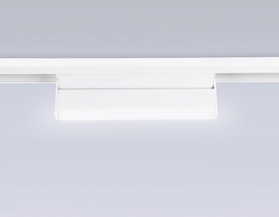 Светильник светодиодный трековый для шинопровода Magnetic GL4061 WH белый IP20 12W 4200K 48V 223*22*105