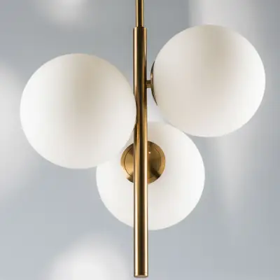 815031 Люстра CROCO 3х40W E14 ЛАТУНЬ Lightstar