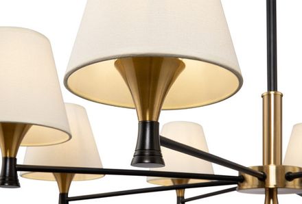 Люстра Perfetto FR5098PL-08BBS, E14х8. TM Maytoni