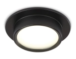 Светильник встраиваемый TN6735 BK черный IP44 GX53 D110*57