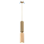 7061/1A MINIMA ODL25 217 Подвесной светильник светлое дерево/металл IP20 GU10 LED 7W 220V CAUCHO