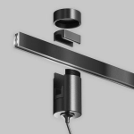 Трековый подвесой светильник Фокус / Focus Led Flarity 4000K 12Вт 36°, TR157-1-12W4K-B. TM Maytoni