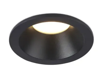 Светильник встраиваемый IP65 TN1188 BK черный GU5.3 IP65 87*87*44