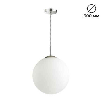 4543/1A SUSPENTIONI LN26 409 хром, белый Подвес E27 60W L провода 1500мм 220V SUMMER