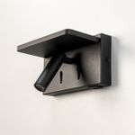 Citilux Декарт CL704371 LED USB QI Светильник поворотный Чёрный