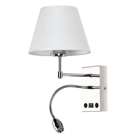 Бра Arte Lamp ELBA A2581AP-2CC, 1хE27