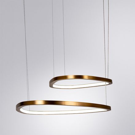 Подвесная люстра Arte Lamp MADISON A2194SP-2PB, 1хLED