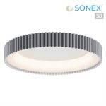 7765/56L AVRA LED SN 576 Светильник металл/белый/серый LED 56Вт 3000/4000/6000K D500 IP43 ССТ SHARMEL