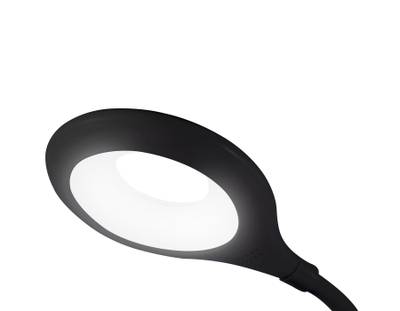 Светильник светодиодный настольный DE703 BK черный LED 3000-6000K 6W
