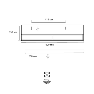 7723/100L AVRA LED SN 055 Светильник металл/пластик/белый/черный/золотой LED 100Вт 3000-6000K D600 IP20 пульт ДУ LOFTY