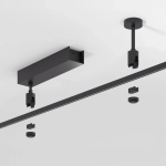 Esthetic Magnetic Декоративная стойка с вводом питания с местом под трансформатор h124 mm SMALL 85140/00