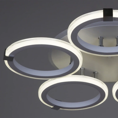 06319-3.3-05 WH+CR (RGB) светильник потолочный Reluce, LED