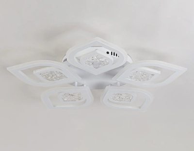 Светильник потолочный светодиодный с пультом FA4292/5 WH белый 120W 3000K+6400K/4200K/6400K+3000K D680*80 (ПДУ ИК)