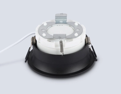 Светильник встраиваемый TN51814 BK черный GX53 max 15W D105*36