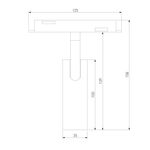 Slim Magnetic Умный трековый светильник 7W 2700-6500K Dim Cubo чёрный 85070/01