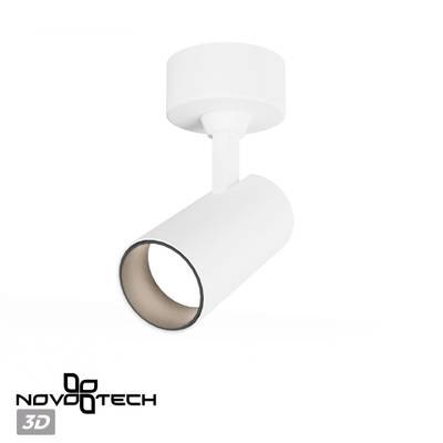 359231 OVER NT23 220 белый Светильник накладной светодиодный IP20 LED 15W 220V 1440Лм 4000К SELENE