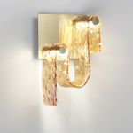 5105/11WL L-VISION  ODL26 золотой брашинг/янтарный металл/стекло Настенный светильник LED x 11W 4000K FLOW