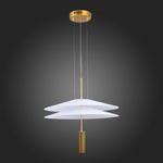 SL6101.203.01 Люстра подвесная ST-Luce Золотистый/Белый LED 1*10W 3000K