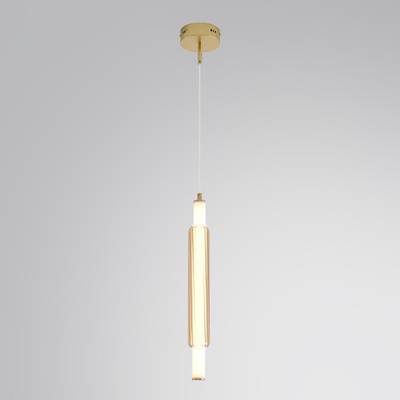 8259/15WCL LEDIO LN26 золото/амбер, металл/акрил/стекло Бра/подвес LED 15W 4000К 220V TRENDY