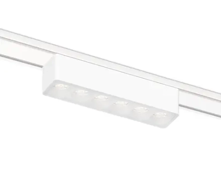 Светильник светодиодный трековый для шинопровода Magnetic Ultra Slim GV1401 WH белый IP20 6W 4200K 48V 24° 122*26*24
