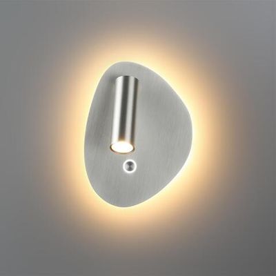 7184/9WL HIGHTECH ODL26 Настенный светильник  брашированный никель/металл  IP20 LED 9W 580Лм 2700K/3300K/4000K 120° 220-240V ROY