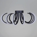 74390-0.3-5+5 black светильник потолочный Reluce, LED