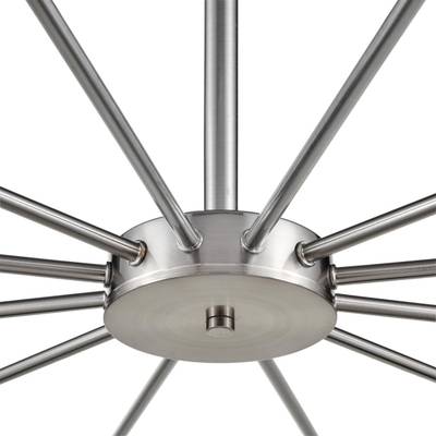 8099/12C COMFI LN25 никель/белый металл/стекло Люстра потолочная Е14 12*40W 220V MAVE