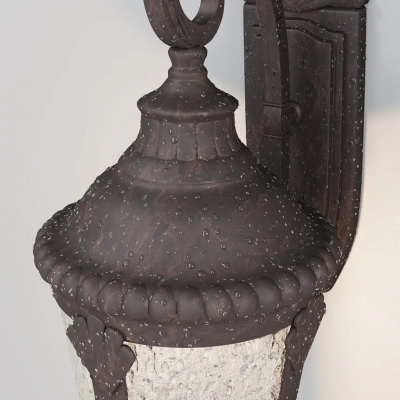 Уличный настенный светильник (бра) Гоири / Goiri E27х1 60Вт IP44, O029WL-01BZ. TM Maytoni