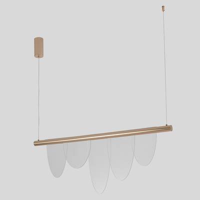 Светильник подвесной Crystal Lux VALENTIN SP22W LED GOLD 3700/222