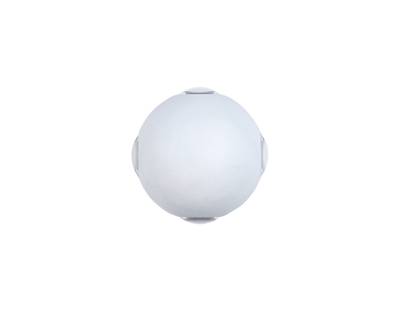 Настенный светодиодный светильник FW134 WH/S белый/песок LED 3000K 12W D100*100