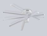 Светильник светодиодный потолочный FL6221 WH белый 70W 3000K-6400K 605*605*170 (ПДУ ИК)