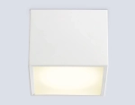 Светильник накладной TN6530 WH белый IP44 GX53 100*100*80