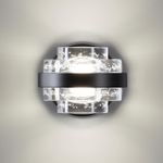 5031/6WL L-VISION ODL24 391 чёрный/металл/акрил Бра LED 6W 4000K 458лм KLOT