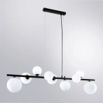Подвесная люстра Arte Lamp GEMINI A2243SP-9BK, 9хG9