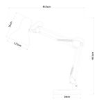 Офисная настольная лампа Arte Lamp JUNIOR A1330LT-1AB, 1хE27
