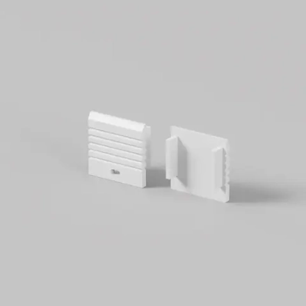 Комплект заглушек (для профиля 35x35) 2 шт., ALM-3535A-S-EC 642033. TM Maytoni