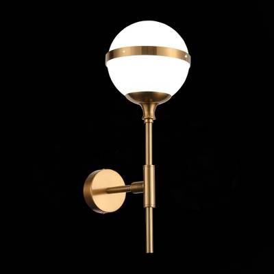 SL1157.301.01 Светильник настенный ST-Luce Бронза/Белый E14 1*40W