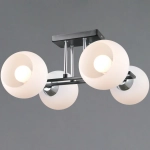 IL0791-4CSQ-25 BK CR TRENTO светильник потолочный ILLUMICO, E27х4