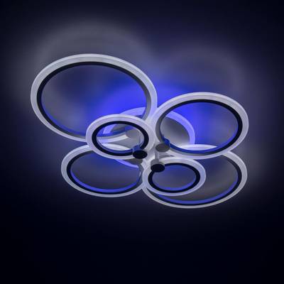 Citilux Сента CL237B160E RGB Люстра с пультом Белая