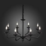 SL1114.403.08 Люстра подвесная ST-Luce Черный E14 8*40W