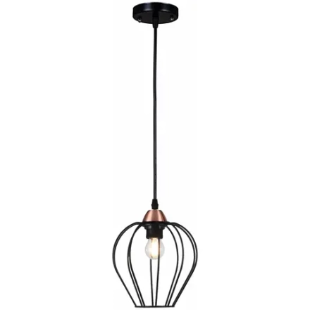 IL2001-1PA-05 BK ROSE GD светильник потолочный ILLUMICO, E27х1