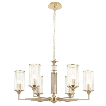 Люстра Crystal Lux GLORIA SP6 BRASS 1910/306