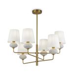 Подвесной светильник Ceramics FR2029PL-06BS, E14х6. TM Maytoni