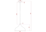 Подвесной светильник Arte Lamp CARMEL A7076SP-1BK, 1хE14