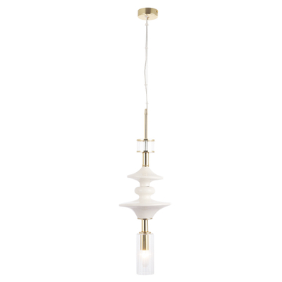 Светильник подвесной Crystal Lux VALENCIA SP1.4 GOLD 3290/201.4